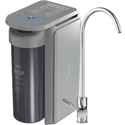 ViO BP-R6-600G, Прямоточна фільтр-система зворотного осмосу для очищення води, до 1,6 л/хв, чорна