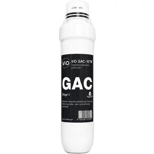 ViO GAC-10TW Post-Carbon Block Filter, 1 шт., Змінний поствугільний фільтр для пурифайєра ViO P172 та питного фонтана