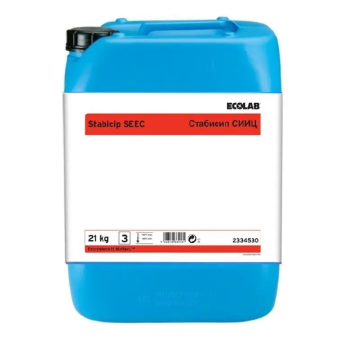 Ecolab Stabicip seec, 21 кг, Концентрований засіб для дезінфекції бутлів